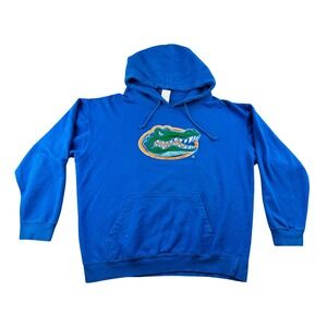 Viatran Florida Gators Hoodie Men XL Blue NCAA Pullover Long Sleeve College Prep